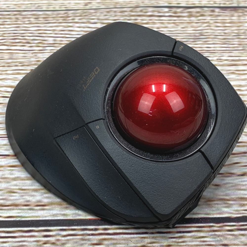 ELECOM Deft Pro Trackball Mouse M-DPT1MR‎ Wireless Ergonomic 8 Button Bluetooth